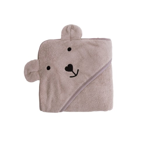 Ręcznik bambusowy z kapturkiem Bolo latte_1.jpeg